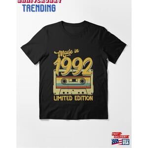 Made In 1992 Limited Edition Birthday Gift Essential Tshirt